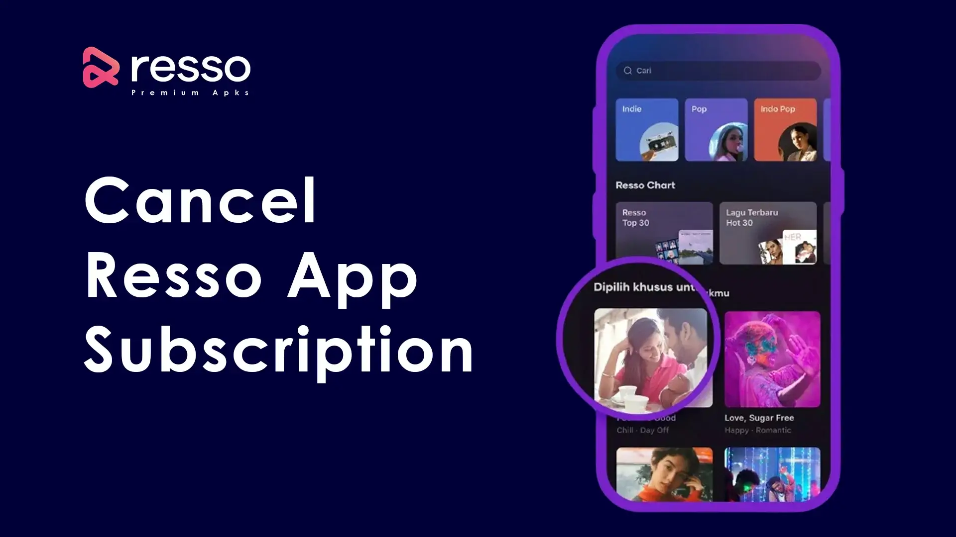 Cancel Resso App Subscription